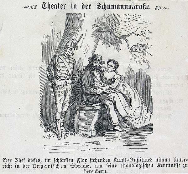 Theater in der Schumannstraße.