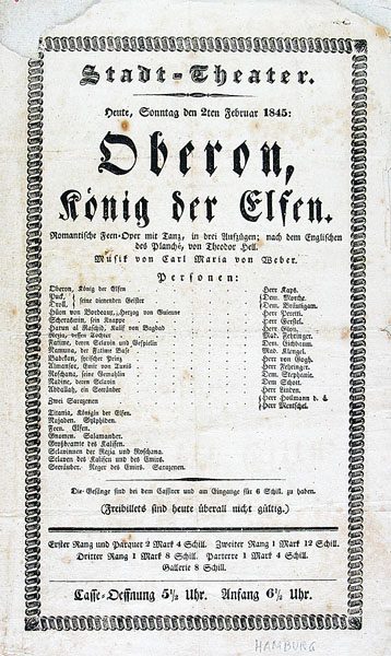 Oberon, Koenig der Elfen.