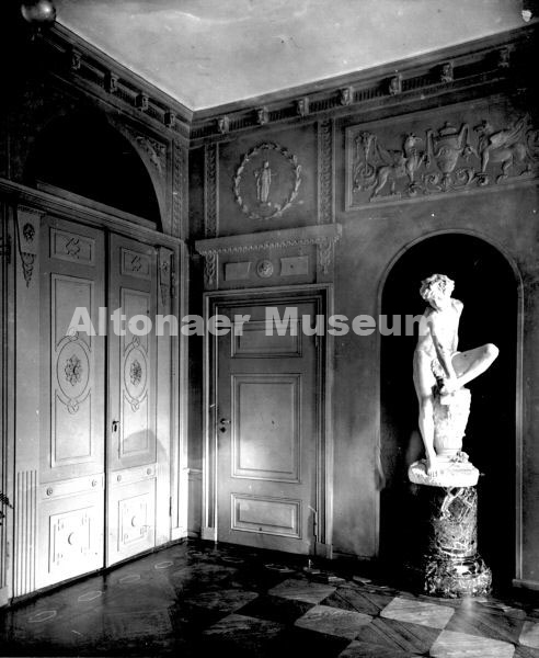 Wriedts Villa in Dockenhuden, Korridor (ehemals Haus Godeffroy)