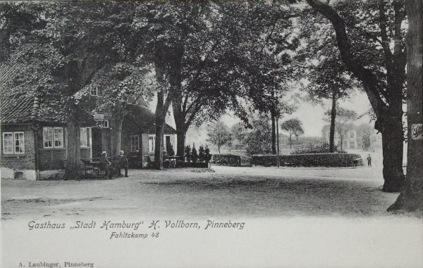 Gasthaus "Stadt Hamburg" H. Vollborn, Pinneberg, Fahltskamp 48