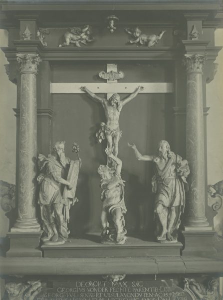 Epitaph für Georg van der Fechte in der St. Katharinenkirche Hamburg