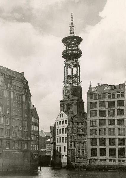 Aufbau der St. Katharinenkirche Hamburg