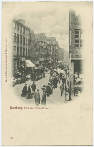 "Hamburg. Elbstraße (Judenbörse)"