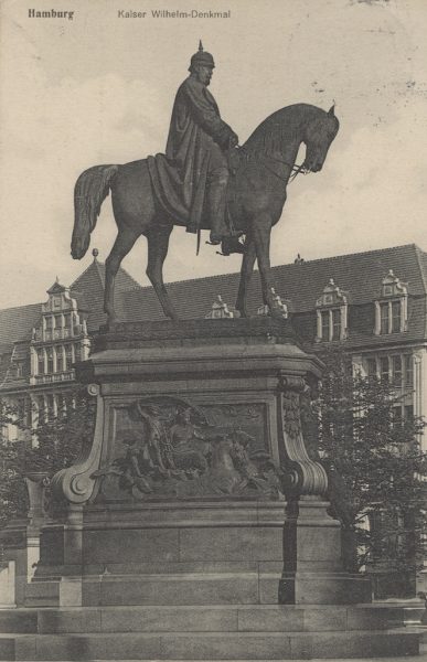 "Hamburg Kaiser Wilhelm-Denkmal"