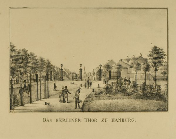 "Das Berliner Tor zu Hamburg"