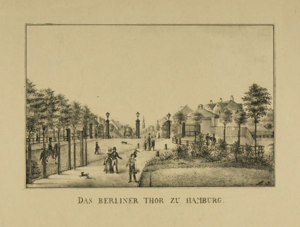 "Das Berliner Tor zu Hamburg"