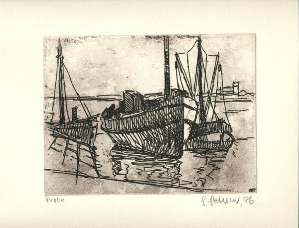 (Boote vor Keitum)