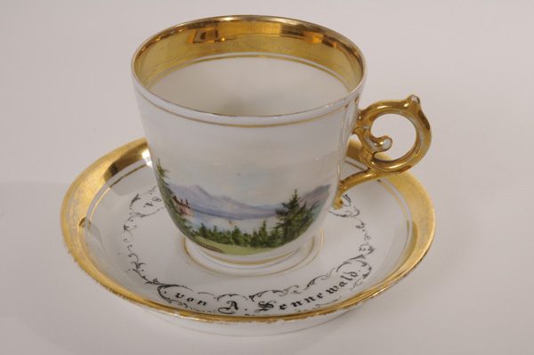 Tasse mit Untertasse