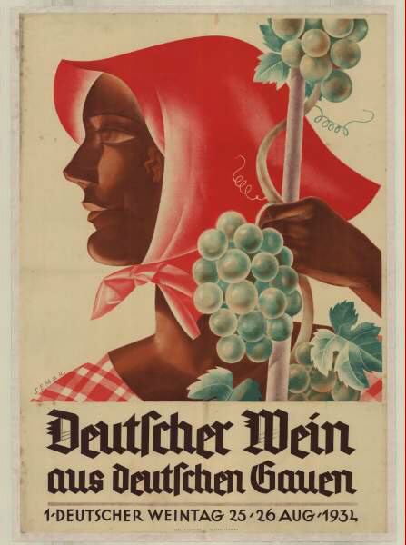 "Deutscher Wein aus deutschen Gauen"