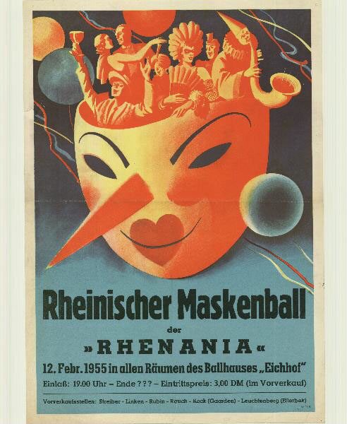 "Rheinischer Maskenball der >Rhenania<"
