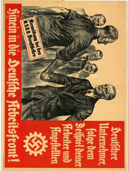 Hinein in die Deutsche Arbeitsfront