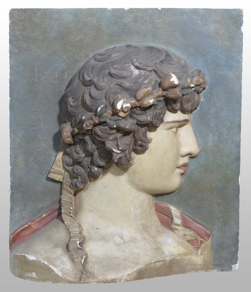 Antinoos-Relief (Kopf)