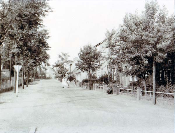 Dorfstrasse, Ansicht von 1959