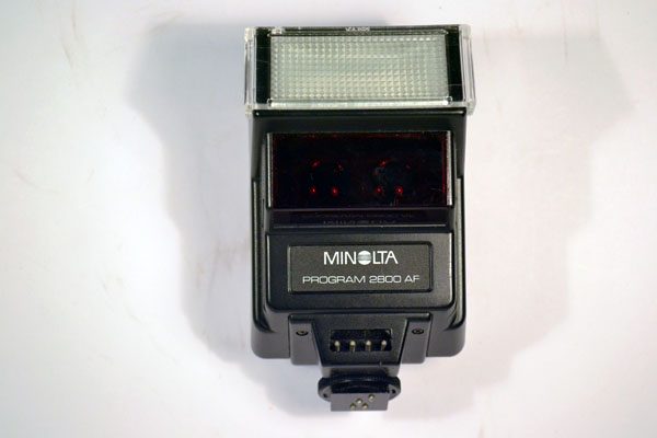 Elektronenblitzgerät Minolta Programm 2800AF