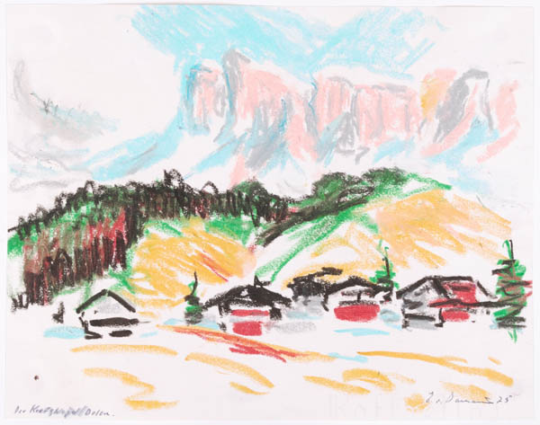 Der Kreuzkofel, Dolomiten