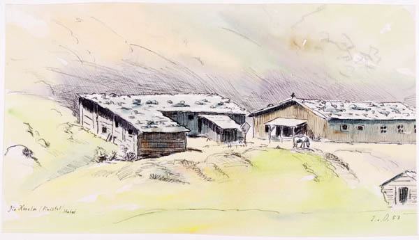 Die Karalm (Pinistal, Stubai)