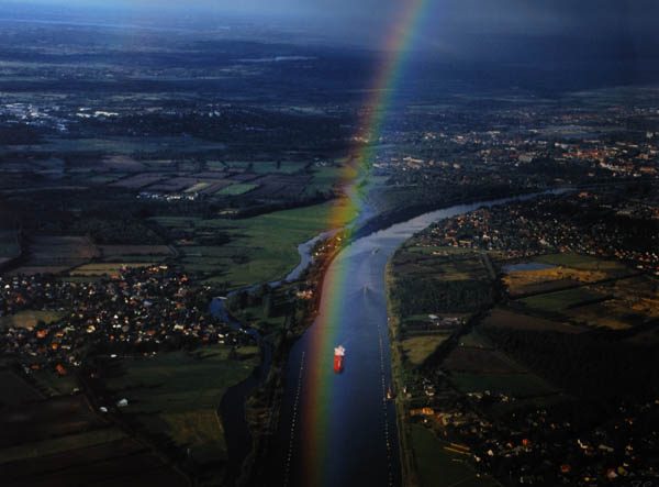 Nord-Ostsee-Kanal bei Rendsburg