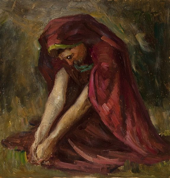 Studie "Die Trauernde"