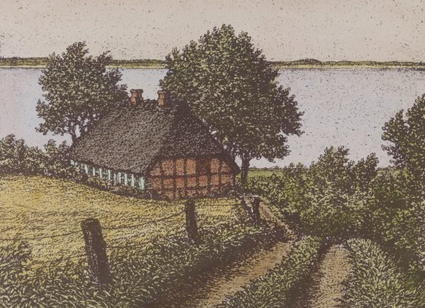 "Fischerhaus an der Schlei."