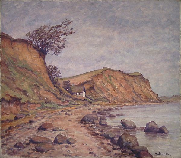 Strand mit Steiufer bei Stenzigmose
