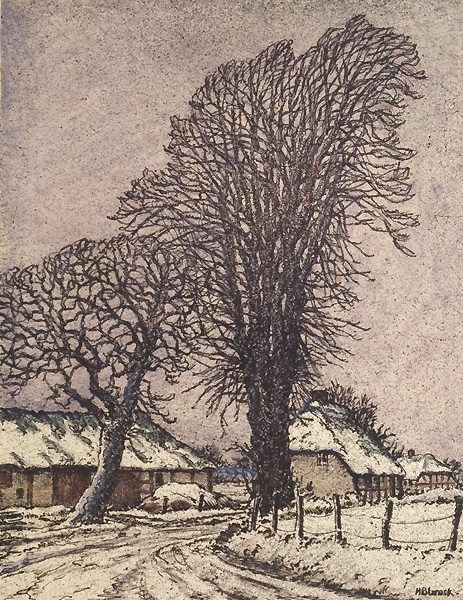 "Im Winter auf Alsen."