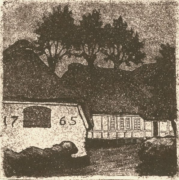 Gehöft aus dem Jahre 1765