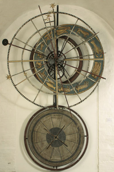 Kalendarium der astronomischen Uhr aus der Marienkirche