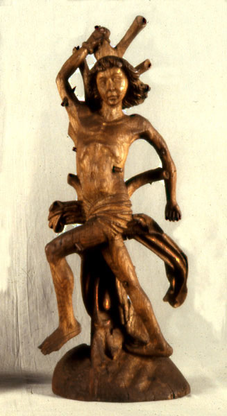 Sebastian - Flügelfigur aus dem  Retabel von Klovborg