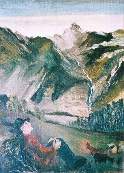 Foto eines Gemäldes