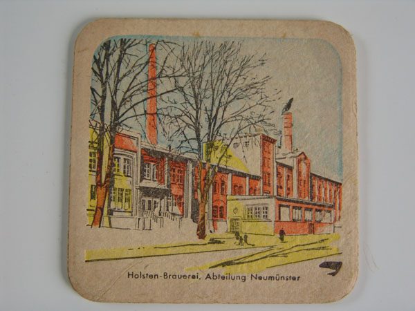Holsten Brauerei, Abteilung Neumünster- Untersetzer