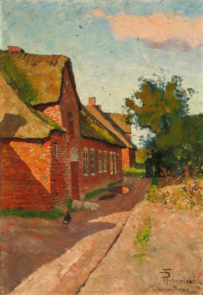 Straße in Maasbüll