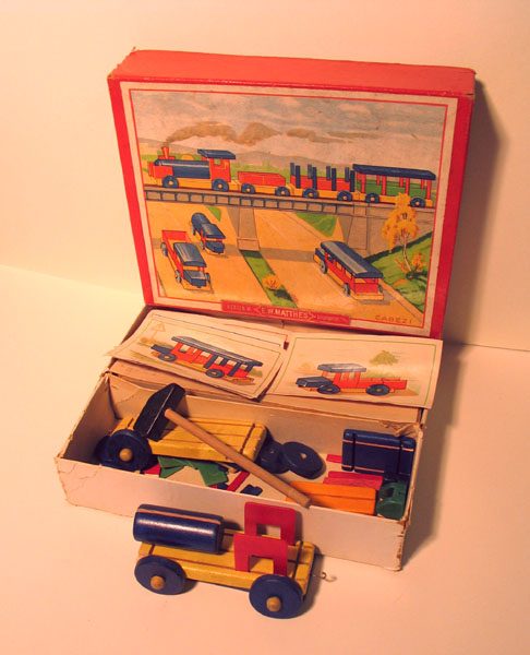 Baukasten-Eisenbahn