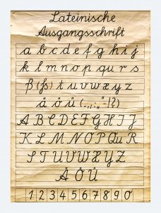 digiCULT - Museen im Saarland : Lateinische Ausgangsschrift