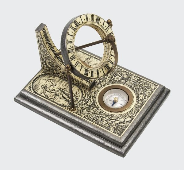 Sonnenuhr Modell Äquatorial - Holz Lernwerkzeug Für Geographie & Wissenschaft